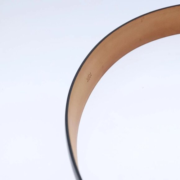 LOUIS VUITTON Ceinture Care Belt Leather Black LV Auth ti2451 - Picture 15 of 16